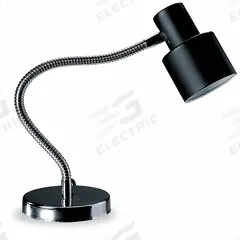 APPROVED VENDOR Task Light: Bulb Dependent, Gooseneck, 19 in Arm Reach, Magnet, 60 W, 120V AC (MPN 4PD35). Key specifications — Lighting Technology: Bulb Dependent; Brand: APPROVED VENDOR; Bulb Wattage: 60 W; Color: Black/Silver; Operating Voltage: 120V AC.