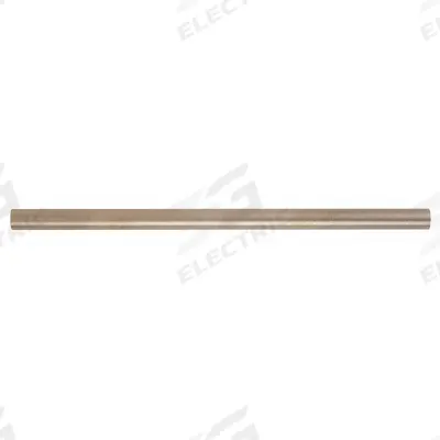 AMPCO Sliding Bar: 1/2 in Drive, 16 in Lg, Smooth Grip, Aluminum Bronze - Non-Sparking Sliding T-Style Breaker Bars