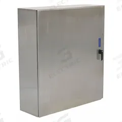 WIEGMANN Enclosure: 304 Stainless Steel, 48 in x 38 in x 12 in, NEMA 12/13/3R/4/4X, Solid Cover (MPN N412483812CDSS). Key specifications — Brand: WIEGMANN; Enclosure Material: 304 Stainless Steel; Knockouts: Not Included.