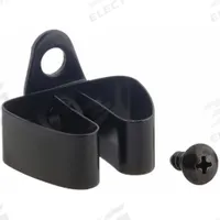APPROVED VENDOR Standard Spring Clip: 1/4 in Peg Hole, For 1 in Pegboard Hole Spacing, Black, 10 PK (MPN 5TPH4). Key specifications — Color: Black; Locking System: Screw-In; Mounting Type: Surface; Accessory Type: Standard Spring Clip; Brand: APPROVED VENDOR.