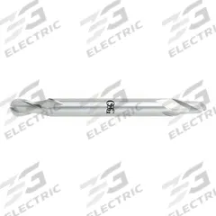 OSG Ball End Mill: Cobalt, Double End, 2 Flute, 3/32" Mill Dia, 9/64" LOC, 2" OAL (MPN 5707400)