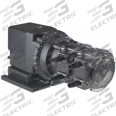 STENNER Peristaltic Chemical Metering Pump: 120V AC, 1/30 hp HP, 170 gpd Max. Flow Rate - Adjustable Flow Peristaltic Chemical Metering Pumps