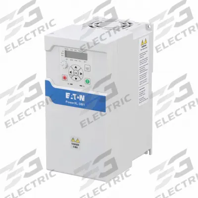 EATON Variable Frequency Drive: In Phase Single, Out Phase Three, 3 hp_5 hp, With Bypass - Eaton PowerXL DM1