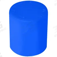 AMS End Cap: Plastic, 3/4 in Overall Dia, 1 in Overall Lg, Push-On (MPN 425.22). Key specifications — Material: Plastic; Connection Type: Push-On; Brand: AMS.