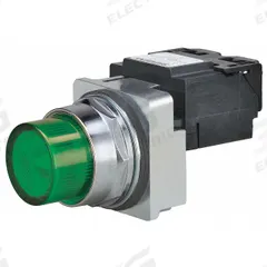 SIEMENS Pilot Light: 30 mm Panel Mounting Size, Green, LED, 480 V AC Max Volt Rating (Supply) (MPN 52PL4J3XB). Key specifications — Series: Class 52; Brand: SIEMENS; Includes Push-To-Test: No Push-To-Test Included.
