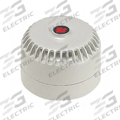 FEDERAL SIGNAL Low Profile Mini Sounder: Siren Sound, 9 to 28V DC, Indoor/Outdoor - Siren Alarms