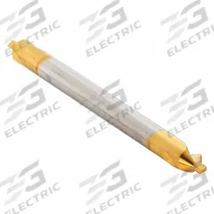 KEO Center Drill: Plain Type, #3, 60°, 5 in Overall Lg, TiN Coated High Speed Steel (MPN 907-000-094). Key specifications — Brand: KEO; End Type: Double End.