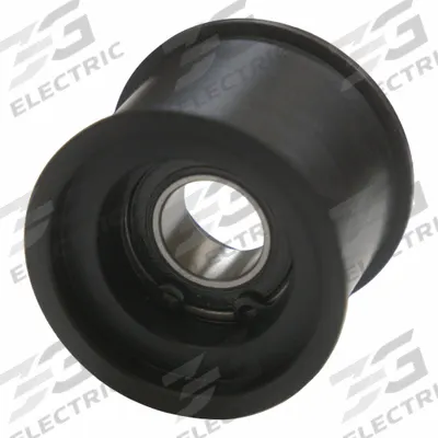 USA INDUSTRIALS Flat Belt Idler Pulley: 11/16 in Bore, 3.5 in OD, Nylon - Flat Idler Pulleys without Flange