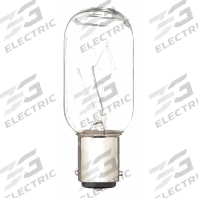 FEDERAL SIGNAL Incandescent Bulb: Incandescent, Double Contact Bayonet (BA15d), (T) Tubular - BA15d Double-Contact Bayonet Base Lamps