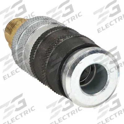 PARKER Quick Connect Hose Coupling: 1/4 in Body Size, 1/4 in Hose Fitting Size - Industrial Interchange Steel Quick-Connect Air Coupling Bodies