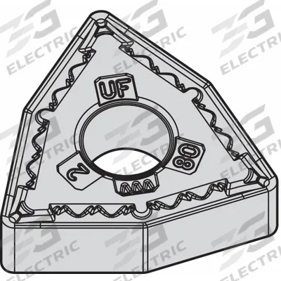 WIDIA Turning Insert: WNMG331UF - Trigon (W) Indexable Turning Inserts