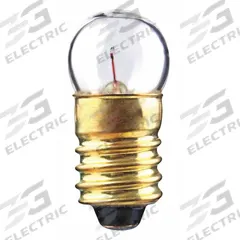 APPROVED VENDOR Incandescent Bulb: Incandescent, Miniature Screw (E10), (G) Globe, G3-1/2, 1448 (MPN 1448-10PK). Key specifications — Light Color: White; Bulb Shape: G3-1/2; Trade Number: 1448; Brand: APPROVED VENDOR; Voltage: 24V AC.