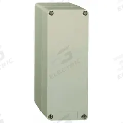 SCHNEIDER ELECTRIC Control Station Enclosure: No Opening, 0 Holes, Non-Metallic (MPN XAPA2100). Key specifications — Brand: SCHNEIDER.