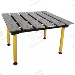 BUILDPRO Welding Table: 36.5 in Ht, 38 in Dp, 47 in Wd, 2,600 lb Wt Capacity, Plain (MPN TMA54738). Key specifications — Manufacturer Part Number: TMA54738; Brand: BUILDPRO; Hole Diameter: 5/8 in.