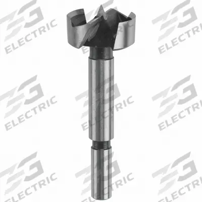 BOSCH Forstner Drill Bit: 1 3/8 in Drill Bit Size, 4 in Overall Lg - Carbon Steel Forstner Drill Bits