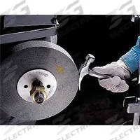 SCOTCH-BRITE Convolute Wheel: 6 in Dia x 1 in W, 1 in Arbor, Silicon Carbide, Fine, Hard (9), 3 PK (MPN 7000120928). Key specifications — Series: X3-WL; Brand: SCOTCH-BRITE.