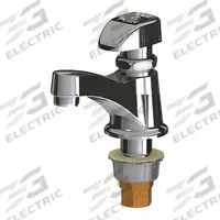CHICAGO FAUCETS Sink Faucet: 333, Single-Post, Brass, Polished Chrome Finish, 2.2 gpm Flow Rate, Arc (MPN 335-E12COLDABCP). Key specifications — Brand: CHICAGO FAUCETS; Series: 333; Includes: Mounting Hardware.