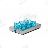 VELP SCIENTIFIC Magnetic Stirrer: US Std Plug Type, 6 Positions, Rectangular, Magnetic Stirrer (MPN F203A0177). Key specifications — Brand: VELP SCIENTIFIC; Display Type: Analog; Product Type: Magnetic Stirrer; Voltage: 100/240V; Plug Type: US Standard.
