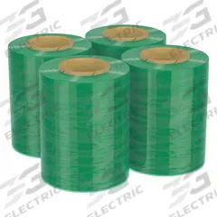 GOODWRAPPERS Stretch Wrap Film: 120 ga Gauge, 5 in Overall Wd, 650 ft Overall Lg, Light Green, 4 PK (MPN 15A873). Key specifications — Brand: GOODWRAPPERS; Color: Light Green.