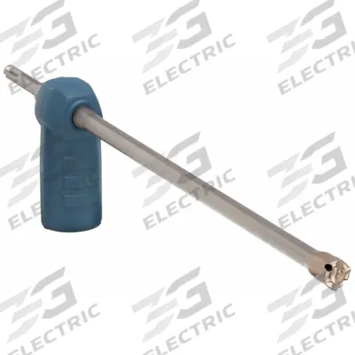 BOSCH Hollow Core Bit: 5/8 in Drill Bit Size, 10 in Max Drilling Dp - SDS-Plus Dust-Extraction Hollow Core Bits