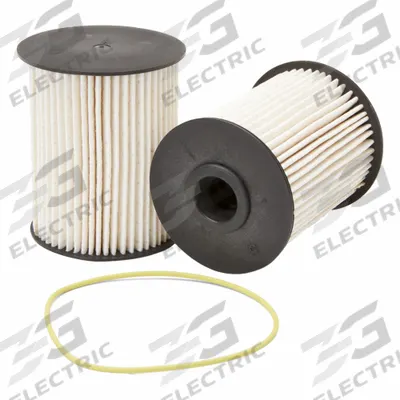 FLEETGUARD Automotive Fuel Filter: 11 in Overall Lg, 3 7/16 in Outside Dia, Plastic - Can-Type Fuel/Water Separators
