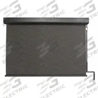 KEYSTONE FABRICS Exterior Sun Shade: Kona, 72 in Valence Wd, Pole and Crank, 90% UV Protection (MPN E70.68.60). Key specifications — Operation Mechanism: Pole and Crank; Tie Down Type: Bungee and Hook System; Operation Side: Right; Valance Color: Oil Rubbed Bronze; Manufacturer Part Number: E70.68.60; Brand: KEYSTONE FABRICS; Fabric Color: Kona.