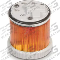 EDWARDS SIGNALING Tower Light Module: Flashing/Steady, 120V AC, Amber, 48 mm Overall Dia, 200 Class (MPN 248LEDMA120A). Key specifications — Brand: EDWARDS SIGNALING; Compatible with Series: 200 Class; Lens Color: Amber; Operating Voltage: 120V AC; Manufacturer Part Number: 248LEDMA120A.