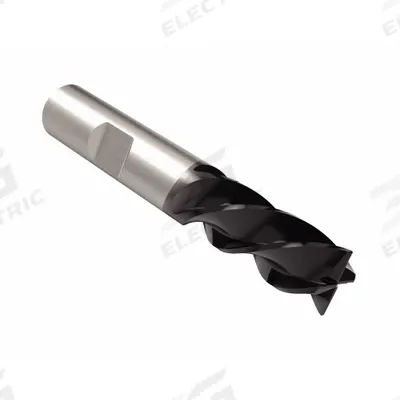 WIDIA HANITA Corner Radius End Mill: Carbide, AlTiN Coated, 4 Flute, 1/2" Mill Dia, 1" LOC - Fast-Cutting Carbide Corner-Radius End Mills for Steel & Cast Iron