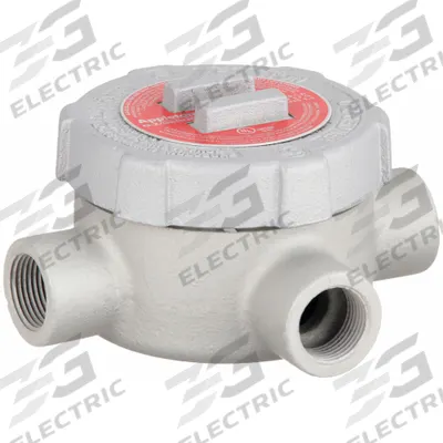 APPLETON ELECTRIC Conduit Outlet Body: Iron, GU, 3/4 in Trade Size, T Body - T Round Body - Tee Type