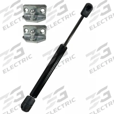 BANSBACH EASYLIFT Gas Spring: M8 Thread Size, 434 mm Ext Lg, 40 lbf Force - Gas Springs