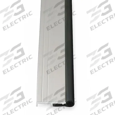 PEMKO Door Weatherstripping: Bulb Insert, 8 ft Lg, 1 3/16 in Wd - Metal Leaf Weatherstripping