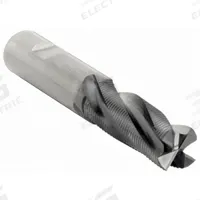 WIDIA HANITA Roughing End Mill: Carbide, TiCN Coated, 4 Flute, Fine Pitch, 3/4" Mill Dia, 2-1/4" LOC (MPN TC4S1R19007)