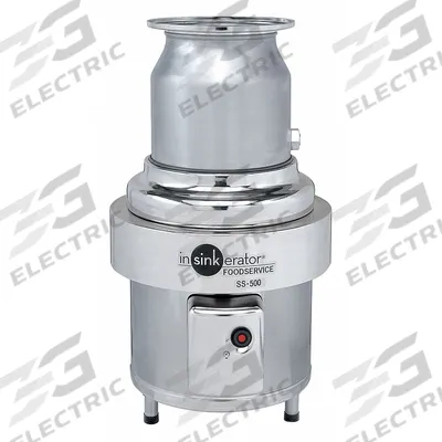 IN-SINK-ERATOR Garbage Disposal: Commercial, 5 hp Horsepower, 317 oz Grinding Chamber Capacity - Commercial Garbage Disposals