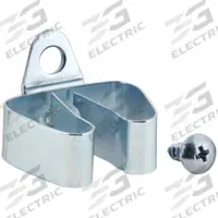 TRITON PRODUCTS Standard Spring Clip: 1/4 in_1/8 in Peg Hole, For 1 in Pegboard Hole Spacing, 10 PK (MPN 73210). Key specifications — Finish: Zinc-Plated; Color: Silver; For Tool Type: Multiple; Includes: Screws; Locking System: Screw-In; Mounting Type: Surface; Material: Steel; Accessory Type: Standard Spring Clip.