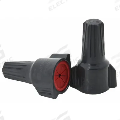 IDEAL Twist-On Wire Connectors: Gray/Red, Wire Sizes 16 AWG – 12 AWG, 600 V, 20 - Burial-Rated & Weatherproof Wire Connectors