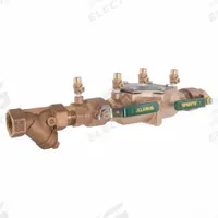 WATTS Double Check Valve Assembly: 007, 3/4 in Pipe Size, FNPT x FNPT, 19.25 in Overall Lg, Bronze (MPN 007M2QTS-3/4"). Key specifications — Shut-Off Valve Type: Ball Valve; Connection Type: FNPT x FNPT.