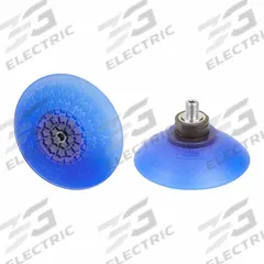 SCHMALZ Vacuum Pad Assembly: Deep, G1/4 in, 111.1 mm Pad Dia, Elastodur ED, Blue, 85 A, SAX (MPN 10.01.19.00218). Key specifications — attr1019101: 10.01.19.00218; attr1019103: SCHMALZ; attr1019107: 85 A.