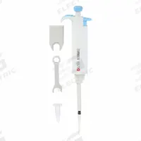 DLAB Single-Channel Pipettor: 1 Channels, 100 ul Capacity - Max, Manual Fixed Volume, 0.5% Accuracy (MPN 61TA92). Key specifications — Color: Light Blue; Brand: DLAB; Pipetter Type: Manual Fixed Volume; Product Type: Single-Channel Pipettor.