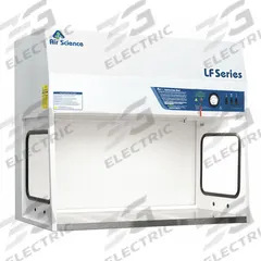 AIR SCIENCE Laminar Flow Cabinet: Purair LF, 4 1/8 ft Overall Wd, 29 1/2 in Overall Dp (MPN HLF-48-A). Key specifications — Assembly: Fully Assembled; Brand: AIR SCIENCE; Blower Included: Yes; UV Lighting Icluded: No; Base/Stand Included: No (Required); Work Surface Included: Yes.