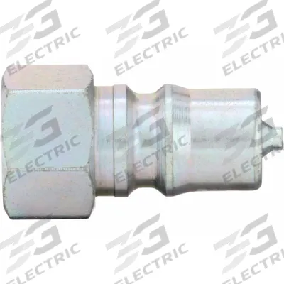 AEROQUIP Hydraulic Quick Connect Hose Coupling: 1/4 in Coupling Size, Steel - ISO B Series Hydraulic Quick-Connect Coupling Plugs