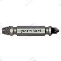 ALDEN Drill/Extractor Tool: Double End, Size #2, 1/4 in/M6 Capacity (MPN 8402P). Key specifications — attr1030256: #8 to #10; attr1030247: 8402P; attr1030248: ALDEN; attr1075324: 1/4 in.