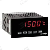 RED LION Temperature Panel Meter: 99,999 Display Span - Min, -19,999 Display Span - Max, PAXT0000. Key specifications — Manufacturer Part Number: PAXT0000; Accuracy: 0.01%; Digital Display Screen Color: Red; Digital Display Screen Type: LED; Includes: Mounting Clip; NEMA Enclosure Rating: 4X; Product Type: Temperature Panel Meter; Series: PAX.