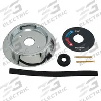 POWERS Dial Assembly Kit: Compatible Product Type Powers P400 Shower Valves, Circle Trim Plate (MPN 410-445). Key specifications — attr1163972: Powers P400 Shower Valves; attr1163979: POWERS; attr1163973: Dial Assembly Kit; attr1163983: Circle; attr1226561: Chrome.
