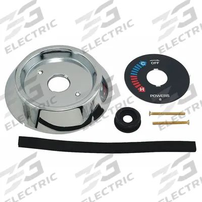 POWERS Dial Assembly Kit: Compatible Product Type Powers P400 Shower Valves - Trim Parts & Decals for Bathtubs & Showers