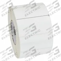 ZEBRA Barcode Printer Labels: 4 in Label Wd, 2 in Label Ht, White, 3 in Core Dia., Smooth Coated (MPN 10015365). Key specifications — Brand: ZEBRA; Label Color: White; Adhesive Material: Acrylic; Label Finish: Smooth Coated.