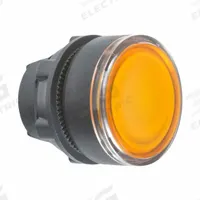 SCHNEIDER Flush Push Button: 22 mm Mounting Size, Non-Metallic, Momentary (MPN ZB5AW35). Key specifications — Brand: SCHNEIDER; Action: Momentary; Series: XB5; Push Button Material Type: Non-Metallic.