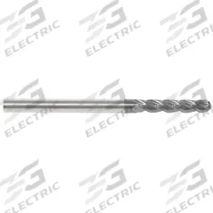 APPROVED VENDOR Ball End Mill: Carbide, AlTiN Coated, 4 Flute, 1/4" Mill Dia, 1-1/2" LOC, 6" OAL (MPN 229-001027)