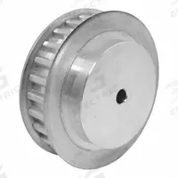 DAYTON Timing Pulley: Trapezoidal, Plain, For T10 Timing Belt Section, For 16 mm Belt Wd, 27 Teeth (MPN 31T10/27-2). Key specifications — Brand: DAYTON; Tooth Profile: Trapezoidal; Finish: Plain.