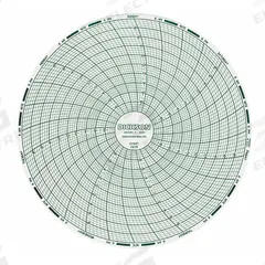 DICKSON Circular Paper Chart: -10 to 10, C675, 6 in Circular Chart Dia, ET656/ET657, 60 PK. Key specifications — attr1000971: ET656; attr1001003: DICKSON; attr1001002: Generic Number Units.