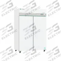 COREPOINT SCIENTIFIC Refrigerator: Upright, 49 cu ft, -35°C to -15°C, Auto/Cycle Defrost Method (MPN NSBF492WSW-0). Key specifications — Brand: COREPOINT SCIENTIFIC; Door Hinge: Left and Right.